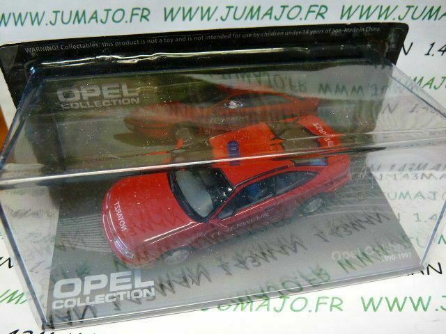 OPE105 Voiture 1/43 IXO Eaglemoss OPEL Collection : Calibra Pompiers 1990-1997