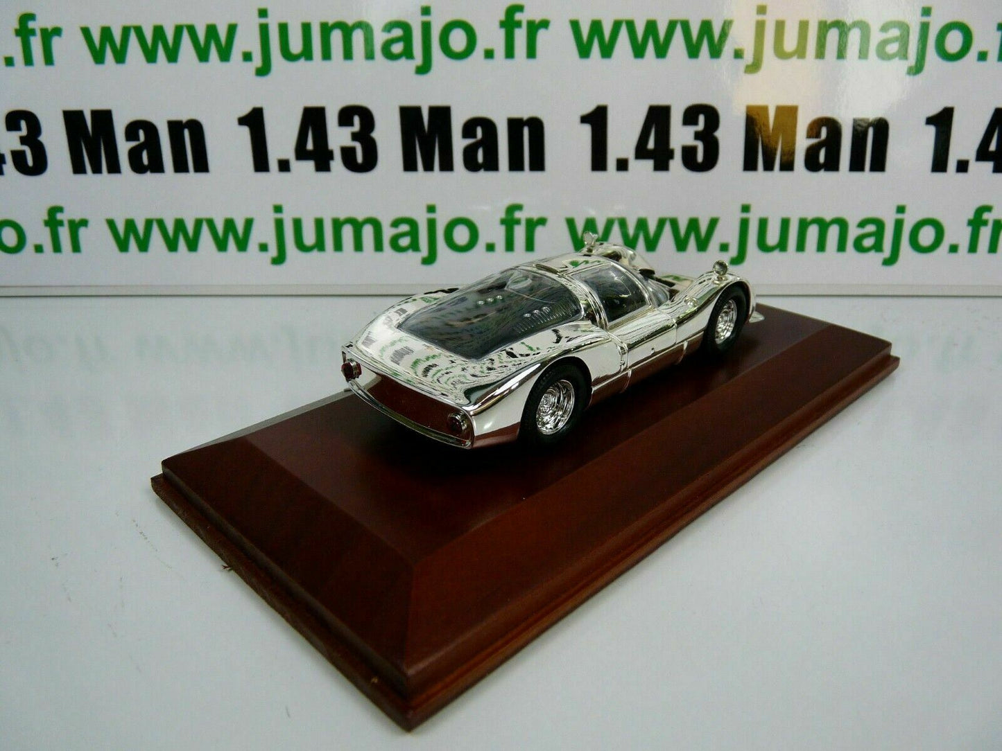 SIL6G VOITURE 1/43 IXO CHROME : Porsche 906