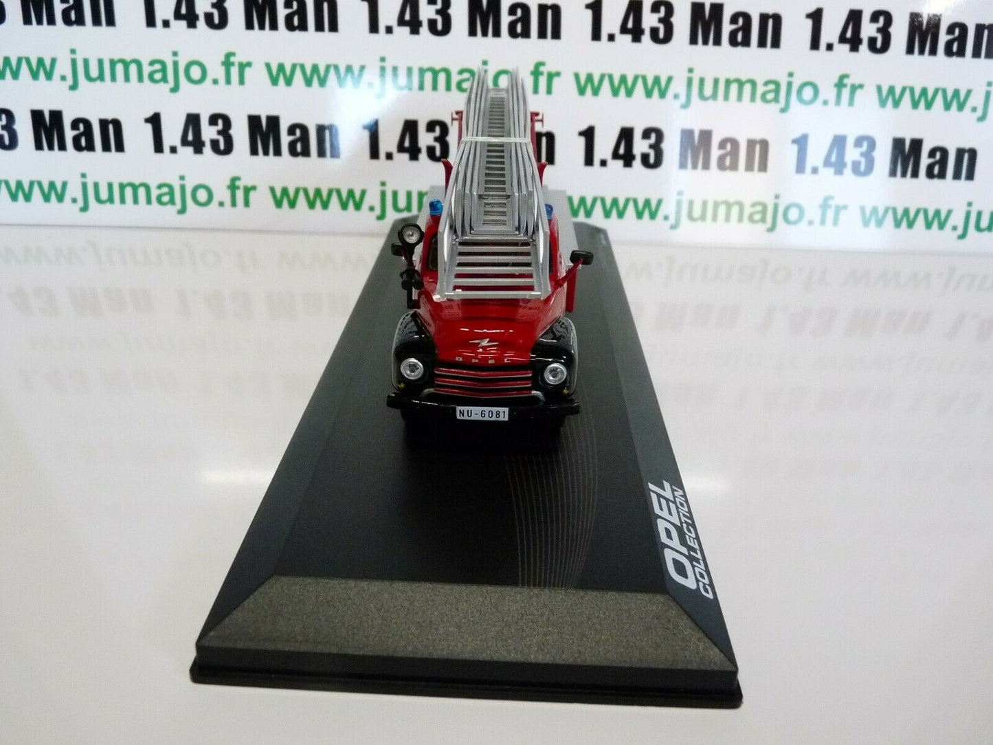 OPE803 Voiture 1/43 IXO Eaglemoss OPEL Collection : Blitz Feuerwehr Pompier 1952