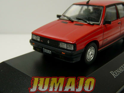 AQV11 Voiture 1/43 SALVAT Inolvidables 80/90: Renault 11 TURBO rouge 1986