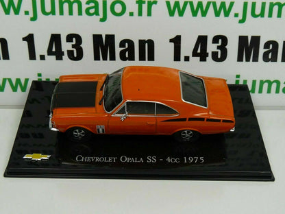 CVT62 voiture 1/43 IXO Salvat BRESIL CHEVROLET : Opala SS - 4cc 1975