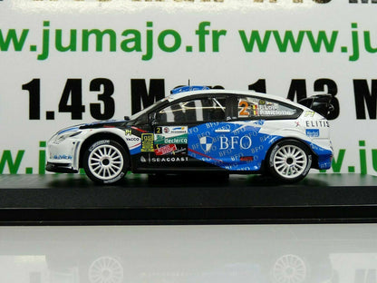 RD25 1/43 IXO Direkt Rallye Ford FOcus RS WRC 08 Belgium F.LOIX / F.MICHOTTE #2