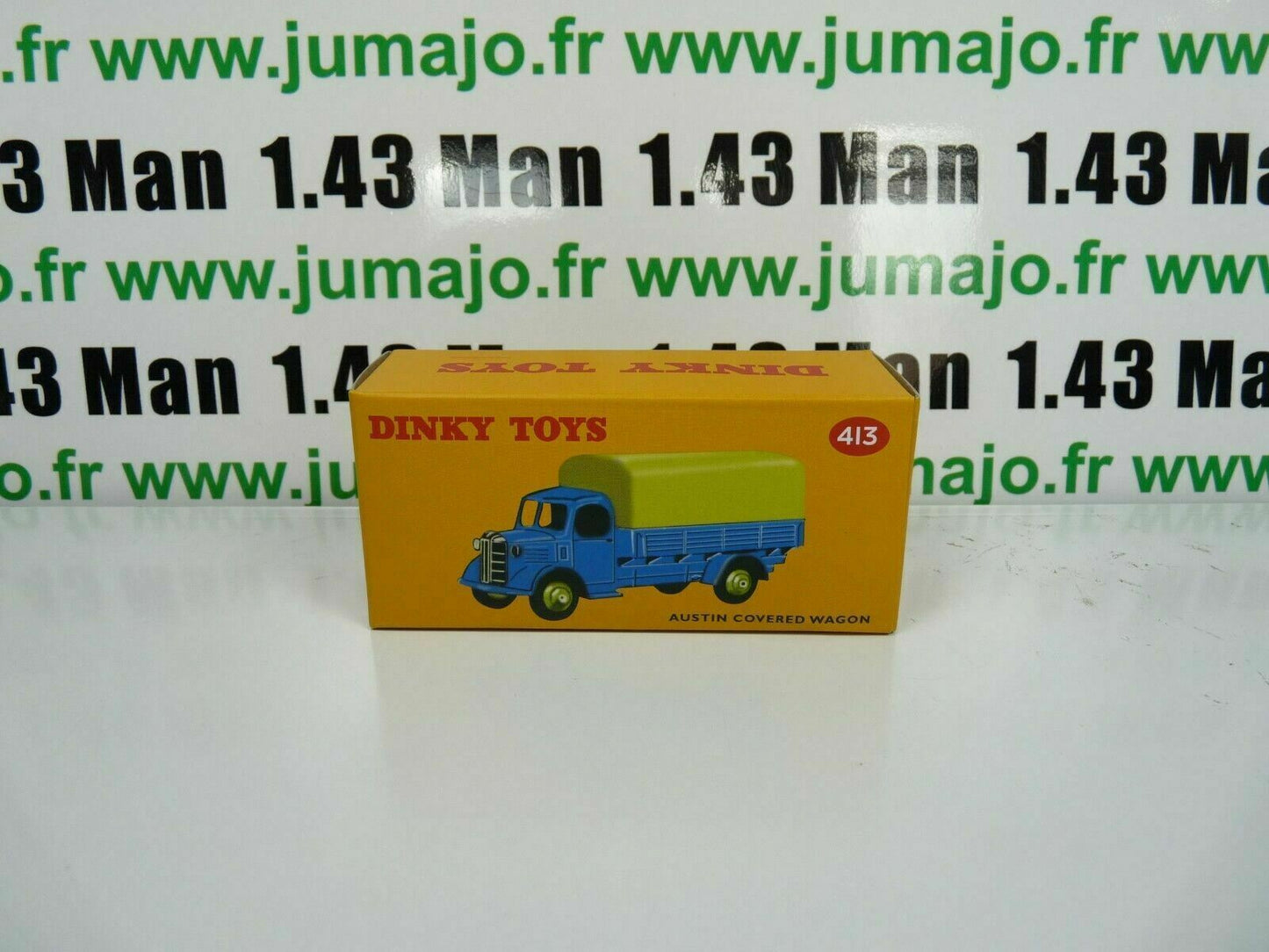 DT55 Voiture réédition DINKY TOYS atlas : 413 Austin Covered Wagon UK