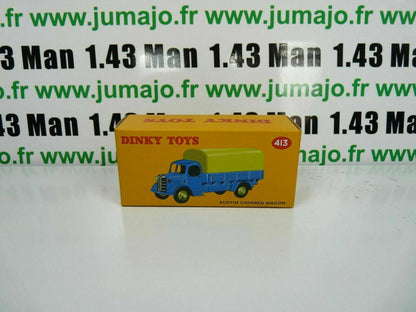 DT55 Voiture réédition DINKY TOYS atlas : 413 Austin Covered Wagon UK