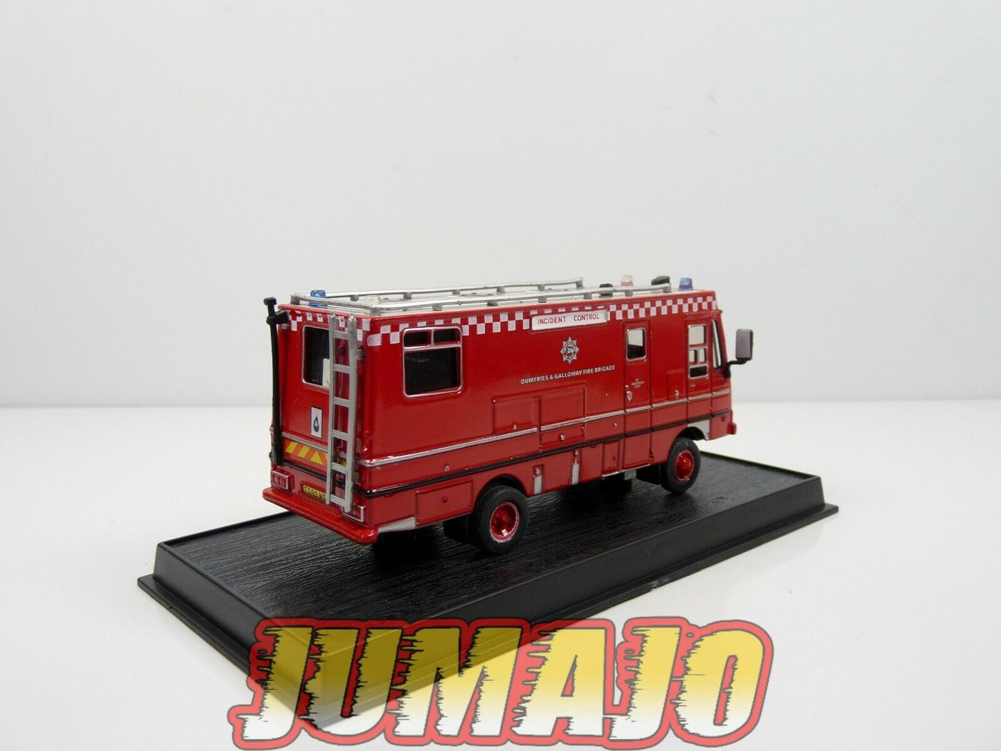 PDP66 voiture 1/64 DEL PRADO Pompiers Command Unit DODGE 1988 Blister abimé