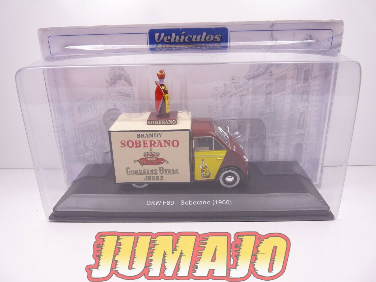 Camion Miniature 1/43 Salvat Modèle Réduit Camion DKW F89 "SOBERANO" 1960 à L'échelle 1/43 - Collection Salvat (Espagne) - Neuf DKW F89 SOBERANO 1960 Camion Miniature Salvat Collection - Foto 6