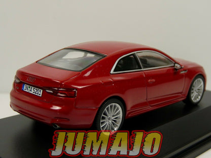 AUD4 voiture 1/43 SPARK : Audi A5 Coupé Tango Red