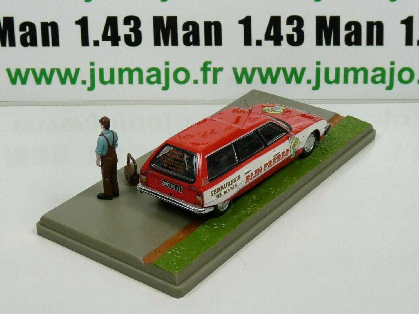 PU18 Voiture 1/43 ELIGOR Petits Utilitaires CITROEN CX Break Serrurier