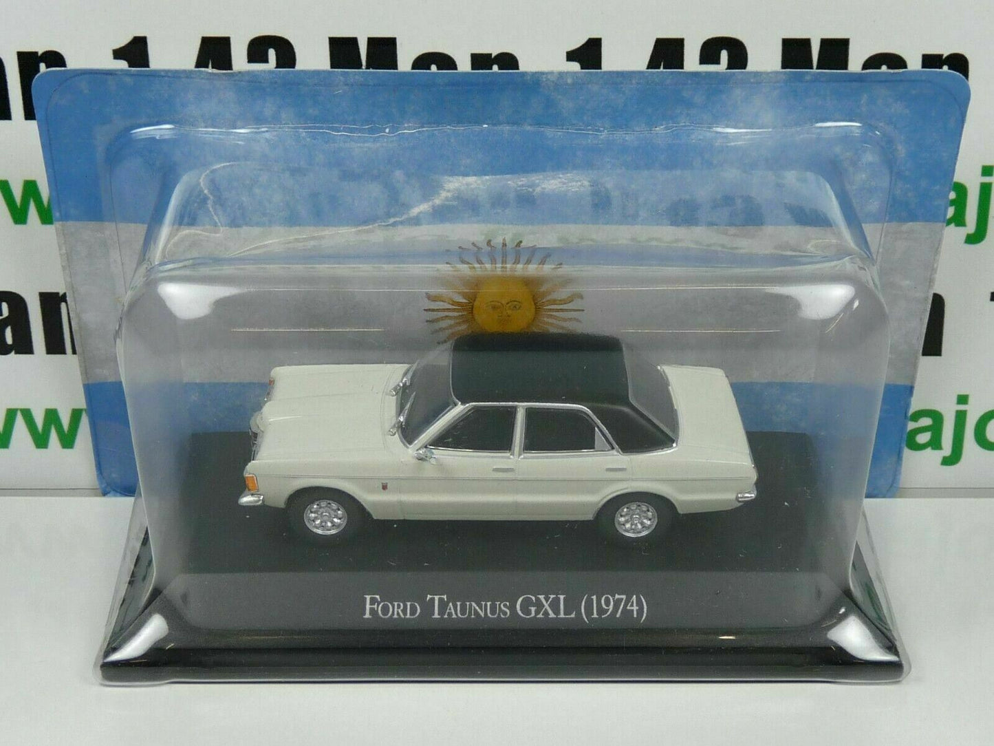 ARG23 Voiture 1/43 SALVAT Autos Inolvidables : Ford Taunus GXL 1974