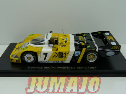 24H82 voiture 1/43 HACHETTES 24 Heures Le Mans: Porsche 956 Winner Ludwig Dunlop