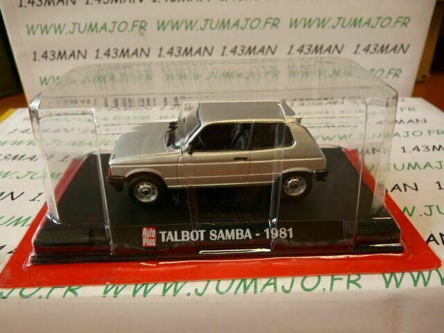 AP53 Voiture 1/43 IXO AUTO PLUS : TALBOT SAMBA 1981