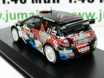 LOT 3 1/43  RD6/18/24 S. LOEB CITROËN DS3 WRC 2013/15 monte Carlo Condroz France