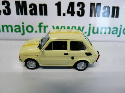 PL192 Voiture 1/43 IXO IST DeAgostini POLOGNE : FIAT 126 auto ecole NAUKA JAZDY