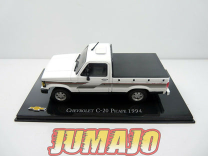 CVT46 voiture 1/43 IXO Salvat BRESIL CHEVROLET : C20 PICAPE 1994 pick-up
