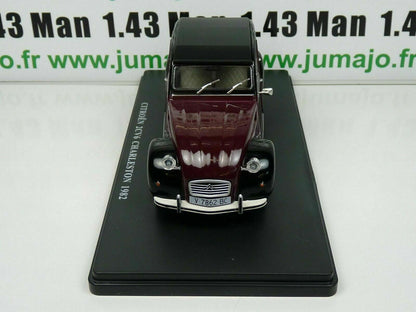 VQ7 Voiture 1/24 SALVAT : CITROEN 2CV6 Charleston (1982)