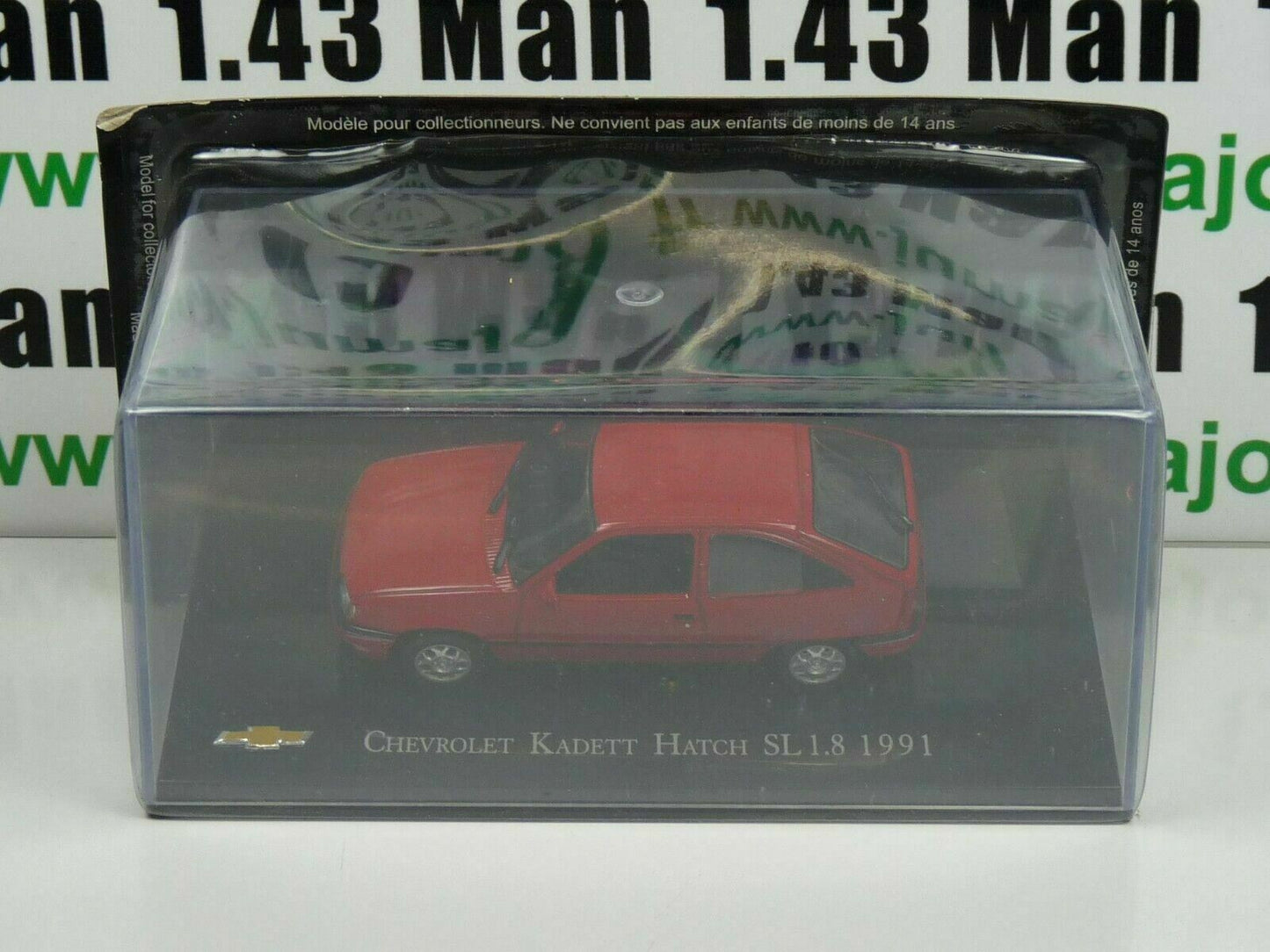 CVT9 voiture 1/43 IXO Salvat BRESIL CHEVROLET : Kadett Hatch SL 1.8 1991