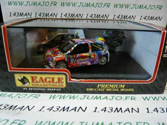 RLY6 voiture 1/43 Universal Hobbies eagle collectibles CLIO TROPHY #81 Letellier
