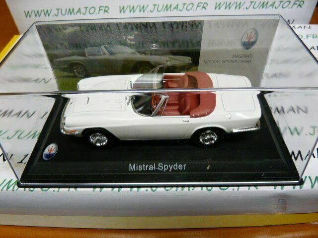 MAS33 voiture 1/43 LEO models MASERATI MISTRAL Spyder 1964 cabriolet