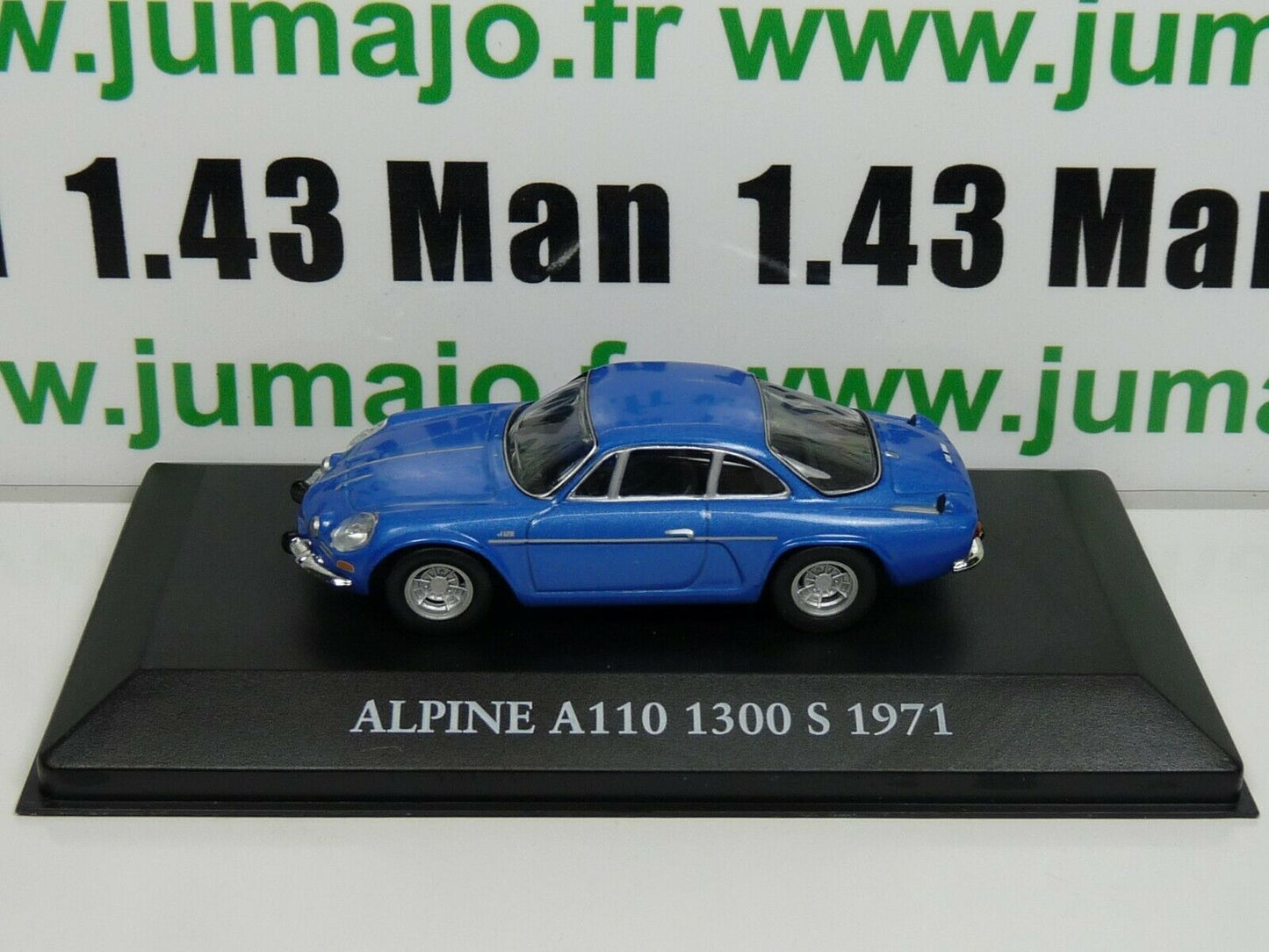 CH2 voiture 1/43 atlas Chapatte NOREV : RENAULT Alpine A110 1300 S 1971