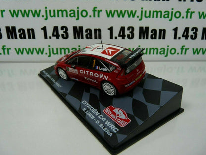 RMIT33 1/43 IXO Rallye Monte Carlo : CITROËN C4 WRC S.Loeb 2007 #1