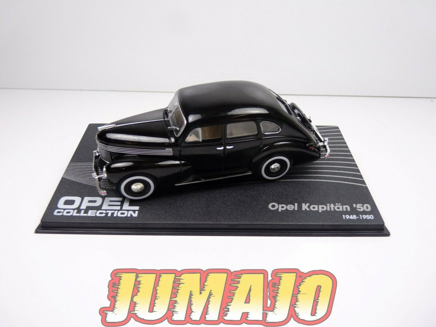 OPE58 voiture 1/43 IXO eagle moss OPEL collection : KAPITAN 50 noire 1948/1950
