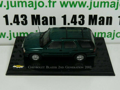 CVT37 voiture 1/43 IXO Salvat BRESIL CHEVROLET : Blazer 2nd Generation 2002