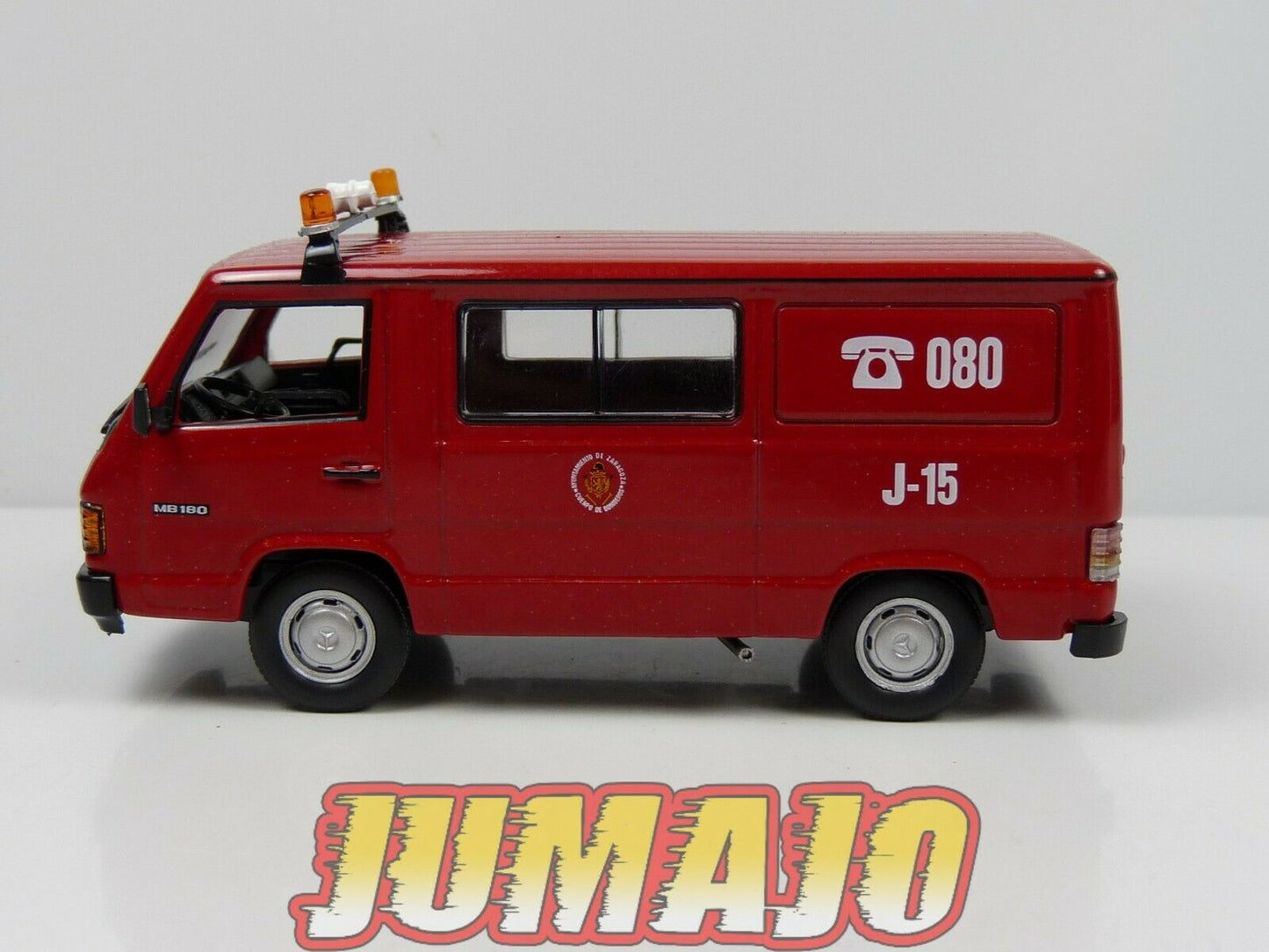 CP45 POMPIER 1/43 IXO salvat cadeau MERCEDES MB180 080 Zaragoza