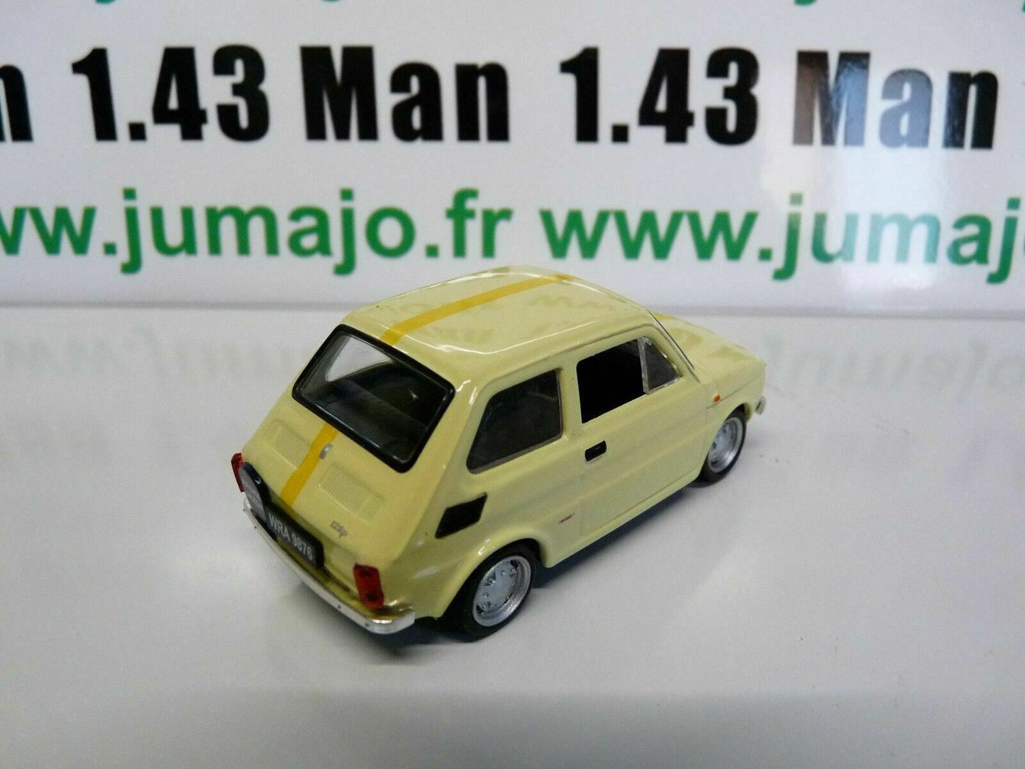 PL192 Voiture 1/43 IXO IST DeAgostini POLOGNE : FIAT 126 auto ecole NAUKA JAZDY