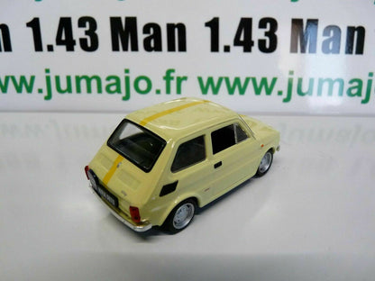 PL192 Voiture 1/43 IXO IST DeAgostini POLOGNE : FIAT 126 auto ecole NAUKA JAZDY