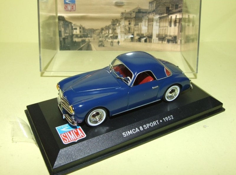 SIM61Z Voiture 1/43 IXO altaya SIMCA : Simca 8 Sport 1952